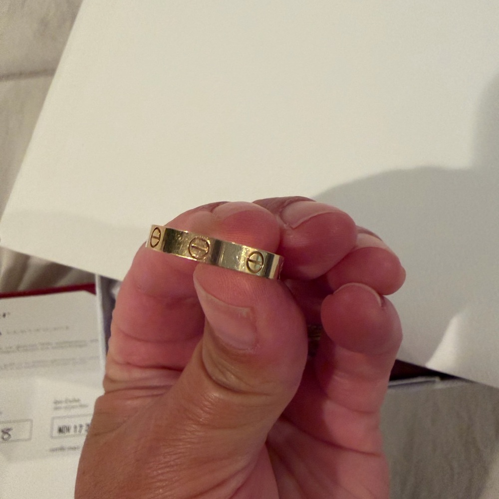 Cartier Gold Wedding Ring - Picture 14 of 16